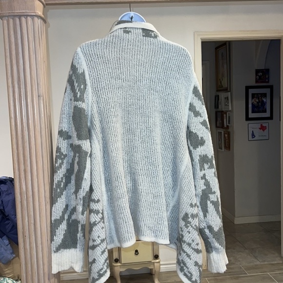 PrAna Alberta Reversible Wool Blend Sweater Size XL - Picture 4 of 10